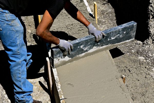 Concrete Footing Repair in Barrington